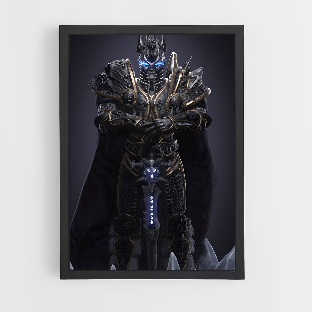 Poster Le Roi Lich – affiche World of Warcraft (vue 2)